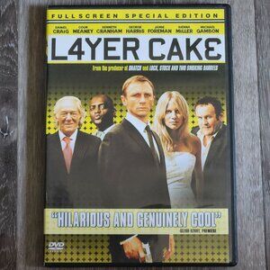 L4yer Layer Cake DVD 2005 Sony Pictures Daniel Craig Colm Meaney Full Screen